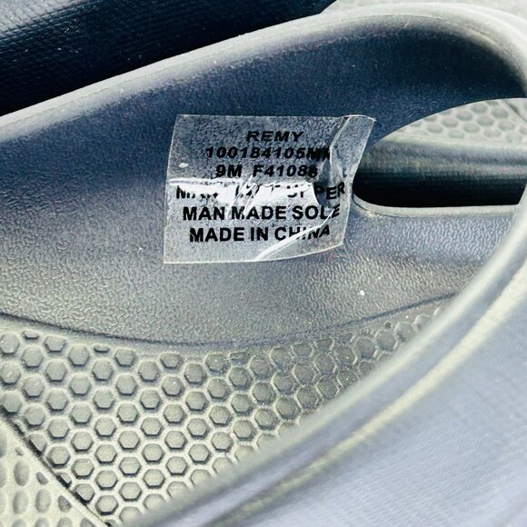 Club Room Mens Remy Thong Sandals Size 9M Navy Blue Slip On Summer Casual - Picture 5 of 11